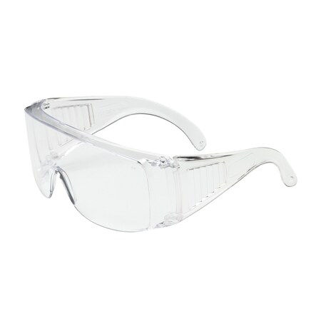 Pip OTG Rimless Safety Glasses with Clear Temple and Clear Lens 250-99-0980